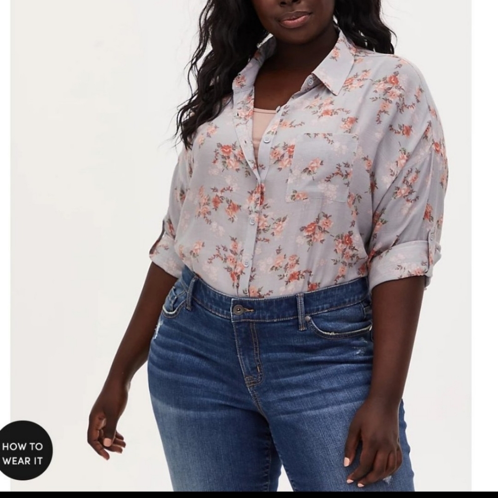 Wemons button up shirt
